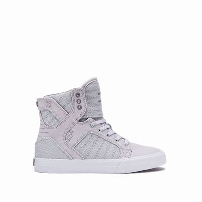 Supra SKYTOP - Lasten Matalavartiset Tennarit - Harmaat